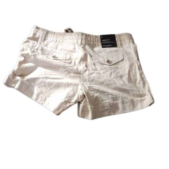 Banana Republic Tan Cargo Shorts Lightweight Cotton, Linen Blend - Picture 5 of 6